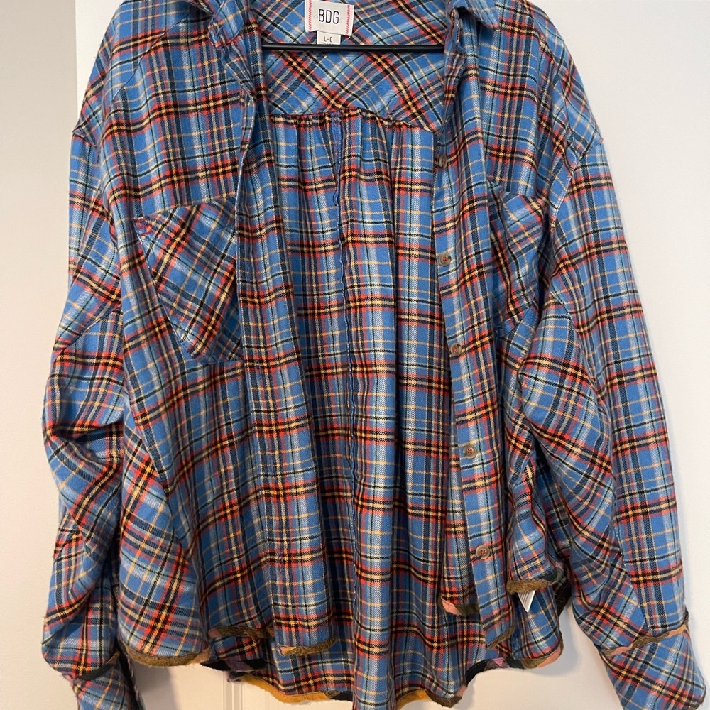 BDG Multicolor Plaid Shirt